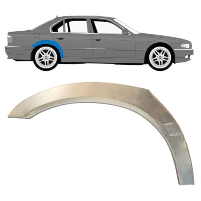 Takalokasuoja korjaussarja varten BMW 7 E38 1994-2001 / Oikea 14830