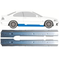Kynnyspelti varten BMW 3 E46 1998-2006 / Vasen+Oikea / COUPE / Sarja 16814