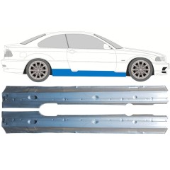 Kynnyspelti varten BMW 3 E46 1998-2006 / Vasen+Oikea / COUPE / Sarja 16814