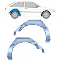 Takalokasuoja korjaussarja varten Ford Escort 1995-2000 / Vasen+Oikea / Sarja 9969