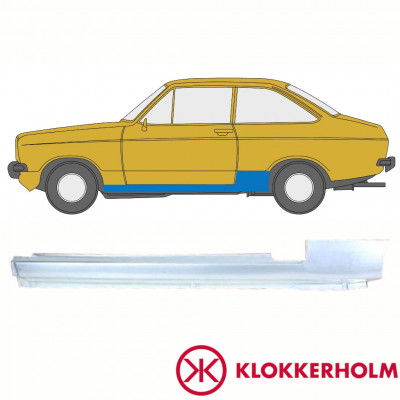 Kynnyspelti korjauspaneeli varten Ford Escort 1974-1980 / Vasen 10728