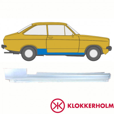 Kynnyspelti korjauspaneeli varten Ford Escort 1974-1980 / Oikea 10727