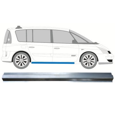 Kynnyspelti korjauspaneeli alempi osa varten Renault Espace 2002-2015 / Vasen = Oikea (symmetrinen) 14986