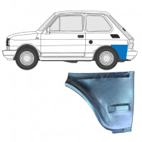 Takalokasuojan korjauspaneeli alaosa varten Fiat 126p 1985-1994 / Vasen 7582