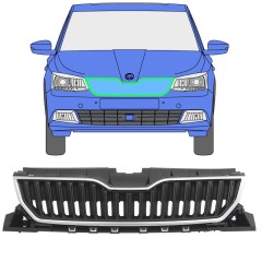 Säleikkö varten Skoda Fabia 2014-2018 / Sarja 7543