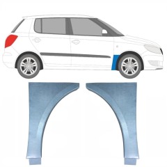 Etulokasuojan korjauspelti varten Skoda Fabia II 2007-2015 / Vasen+Oikea / Sarja 10272