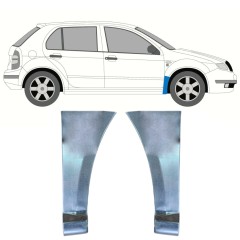 Etulokasuojan korjauspelti varten Skoda Fabia I 1999-2007 / Vasen+Oikea / Sarja 10595