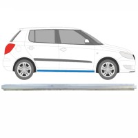 Kynnys sisäosa varten Skoda Fabia II 2007-2015 / Vasen = Oikea (symmetrinen) 16892