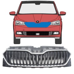 Säleikkö varten Skoda Fabia 2018-2021 / Sarja 7545