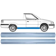 Kynnyspelti korjauspaneeli varten Skoda Felicia 1994-2001 / Vasen = Oikea (symmetrinen) / PICKUP / Sarja 12608