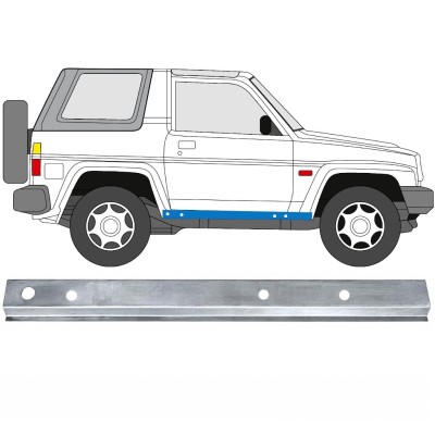 Kynnys sisäosa varten Daihatsu Feroza Rocky Fourtrak 1984-1993 / Oikea 17010