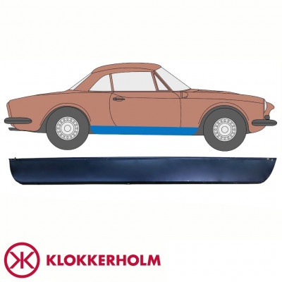 Kynnyspelti korjauspaneeli varten Fiat 124 Spider 1966-1985 / Oikea 10715