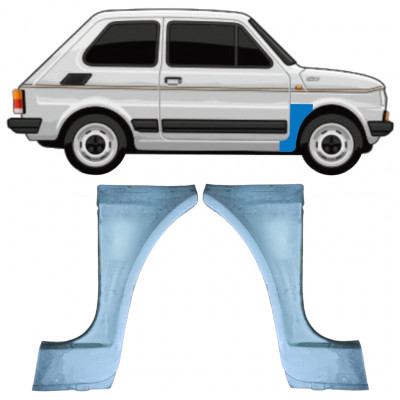 Etulokasuojan korjauspelti varten Fiat 126p 1972-1994 / Sarja 11219