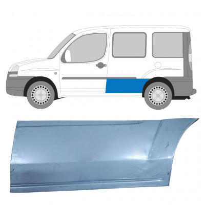 Sivukorjauspaneeli varten Fiat Doblo 2001-2010 / Vasen 7708