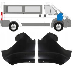Etulokasuoja varten Fiat Ducato 2014-2018 / Vasen+Oikea / Sarja 10557