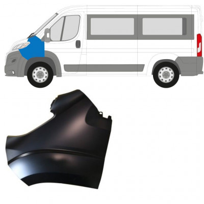 Etulokasuoja varten Fiat Ducato 2014- / Vasen 7425