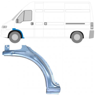 Etukaari korjauspaneeli varten Fiat Ducato Boxer Relay 1994-2006 / Vasen 5566