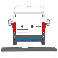 Takapuskuri varten Fiat Ducato 2006-2018 9063