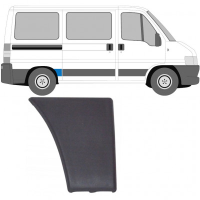 Takan koristelista varten Fiat Ducato Boxer Relay 2002- / SWB / Oikea 5164