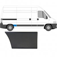 Takan koristelista varten Fiat Ducato 2002-2006 / Oikea 5145