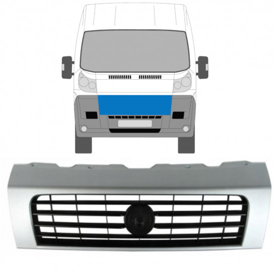 Säleikkö varten Fiat Ducato 2006-2014 7493