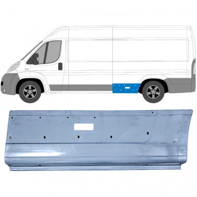 Takalokasuoja korjaussarja varten Fiat Ducato 2006- / Vasen 11515