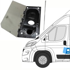 EURO 6 ADBLUE polttoaineen täyttöaukon luukku varten Peugeot Boxer 2014-2018 / Vasen / Sarja 14474