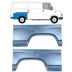 Takalokasuoja korjaussarja varten Peugeot J5 1981-1994 / Vasen+Oikea / Sarja 13537