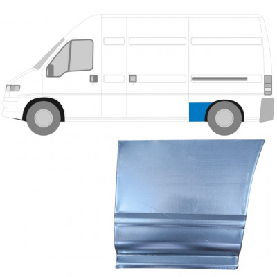 Etukaari korjauspaneeli varten Fiat Ducato Boxer Relay 1994-2006 / Vasen 6485