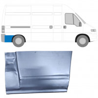 Takalokasuoja korjaussarja takaosa varten Fiat Ducato Boxer Relay 1994-2006 / Oikea 6483