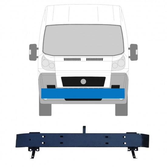 Etupuskurin vahvike varten Fiat Ducato 2006-2014 8838