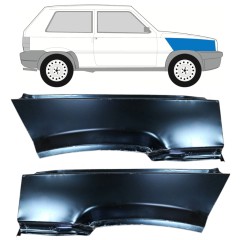 Etulokasuoja varten Fiat Panda 1980-2002 / Vasen+Oikea / Sarja 9928