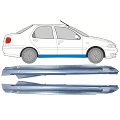 Kynnyspelti varten Fiat Siena 1997-2001 / Vasen+Oikea / Sarja 10073