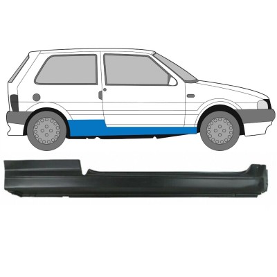 Kynnyspelti varten Fiat Uno 1983-2002 / Oikea 16011