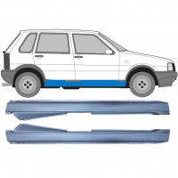 Kynnyspelti korjauspaneeli varten Fiat Uno 1983-2002 / Vasen+Oikea / Sarja 9666