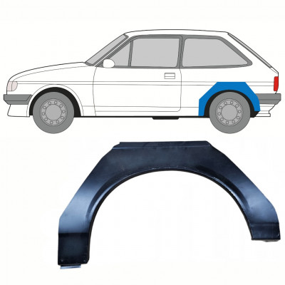 Takalokasuoja korjaussarja varten Ford Fiesta 1983-1989 / Vasen 8750