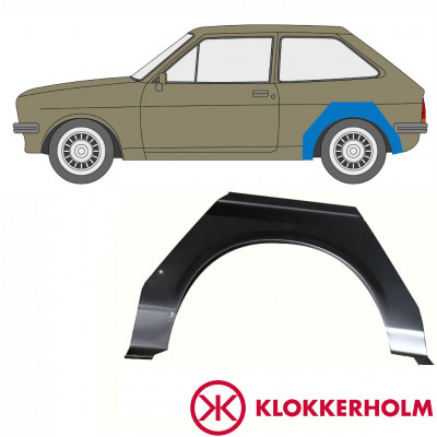 Takalokasuoja korjaussarja varten Ford Fiesta 1976-1983 / Vasen 10734