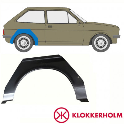 Takalokasuoja korjaussarja varten Ford Fiesta 1976-1983 / Oikea 10733