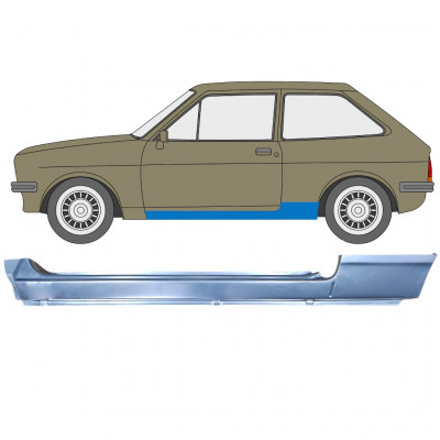 Kynnyspelti korjauspaneeli varten Ford Fiesta 1976-1983 / Vasen 12033