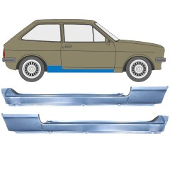 Kynnyspelti varten Ford Fiesta 1976-1983 / Vasen+Oikea / Sarja 12034