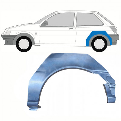 Takalokasuoja korjaussarja varten Ford Fiesta 1989-1995 / Vasen 8746