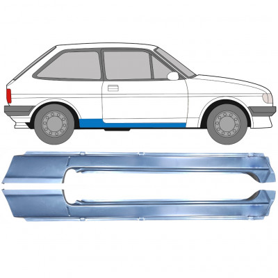 Kynnyspelti varten Ford Fiesta 1983-1989 / Vasen+Oikea 9719