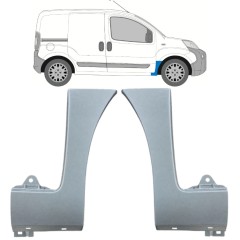 Etulokasuojan korjauspelti varten Peugeot Bipper 2007-2017 / Vasen+Oikea 16946
