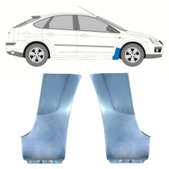 Etulokasuojan korjauspelti varten Ford Focus 2004-2010 / Vasen+Oikea / Sarja 9857