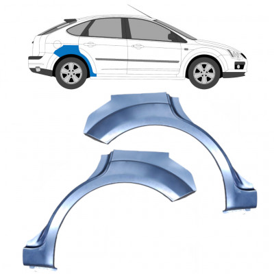 Takalokasuoja korjaussarja varten Ford Focus 2004-2011 / Vasen+Oikea / Sarja 9425