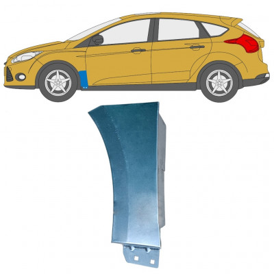 Etulokasuojan korjauspelti varten Ford Focus 2010-2018 / Vasen 12873