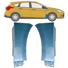 Etulokasuojan korjauspelti varten Ford Focus 2010-2018 / Vasen / Oikea / Vasen+Oikea / Sarja 12874
