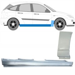 Täysi kynnys ja etulokasuojan korjauspaneeli varten Ford Focus 1998-2004 / Oikea / Sarja 8733