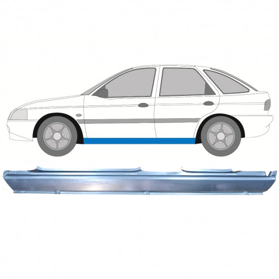 Kynnyspelti varten Ford Escort 1995-2000 / Vasen 8989