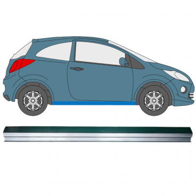 Kynnyspelti korjauspaneeli alempi osa varten Ford Ka 2008-2016 / Vasen = Oikea (symmetrinen) 12944